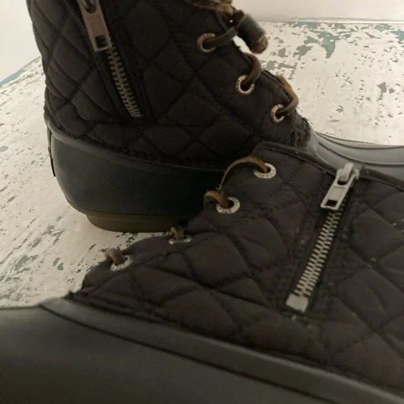 💥Sperry💥 Saltwater Quilted top waterproof duck boots. - Picture 6 of 6
